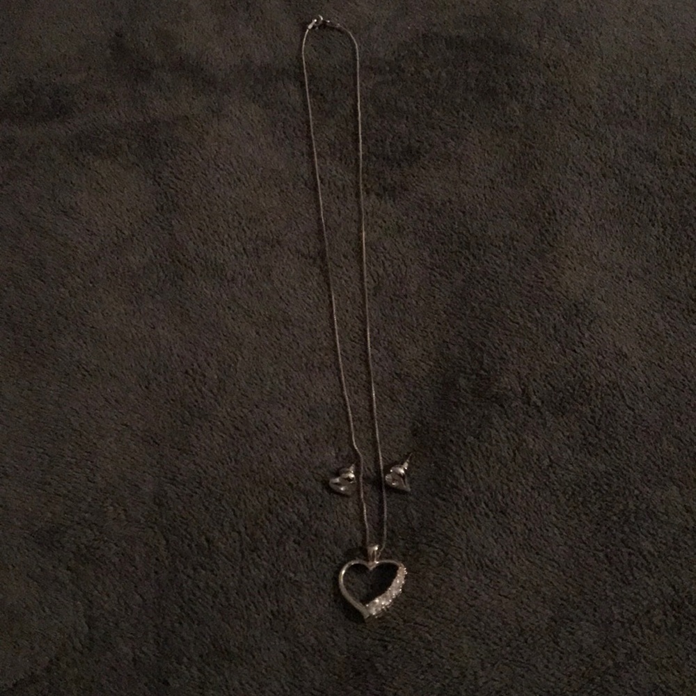 Necklace with earrings